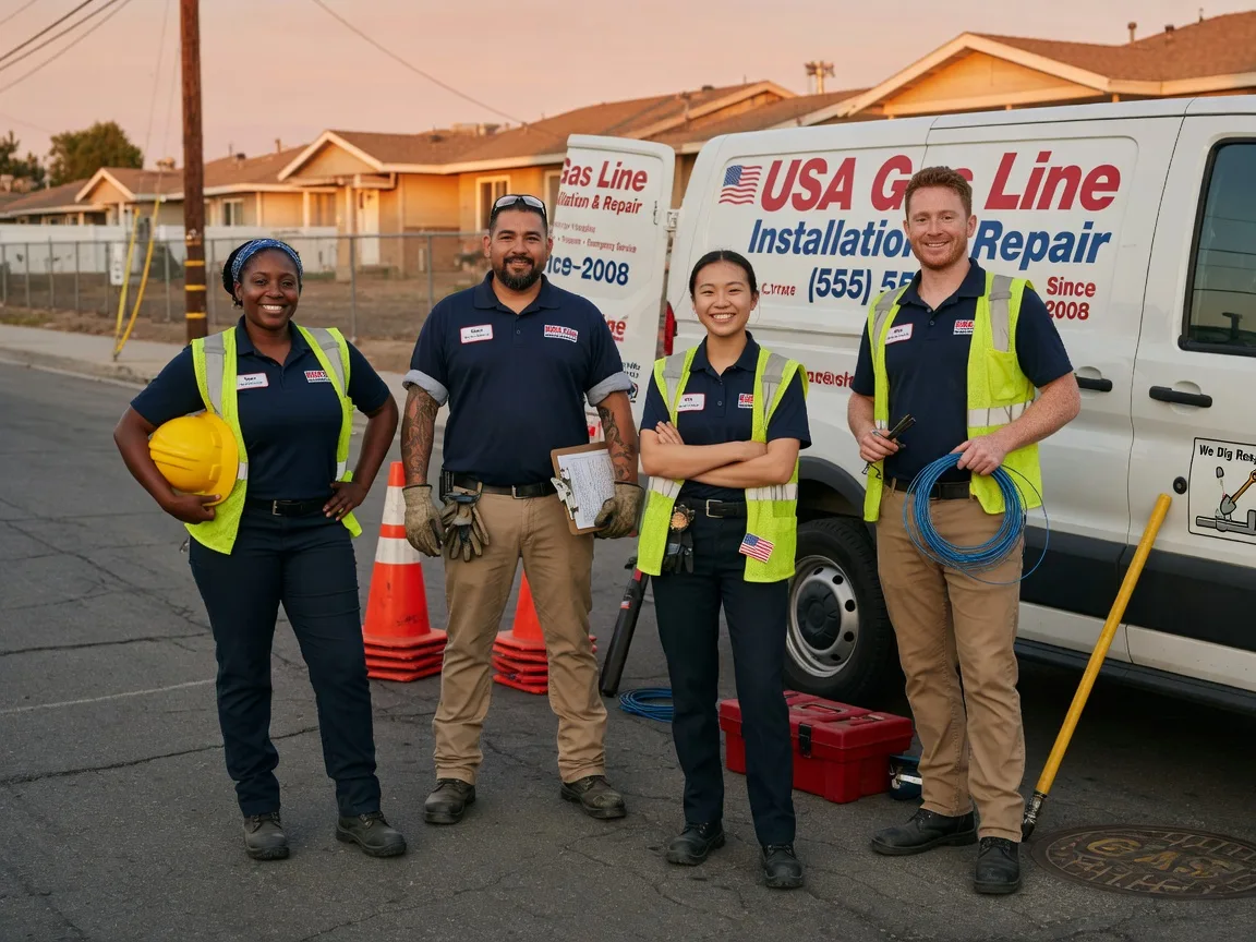 Gas Line Installation company in Livingston, CA